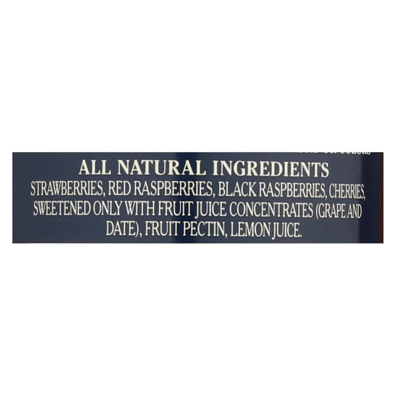 An image displaying St Dalfour Fruit Spread - Deluxe - 100 Percent Fruit - Four Fruits - 10 Ounce - Case Of 6 by St Dalfour