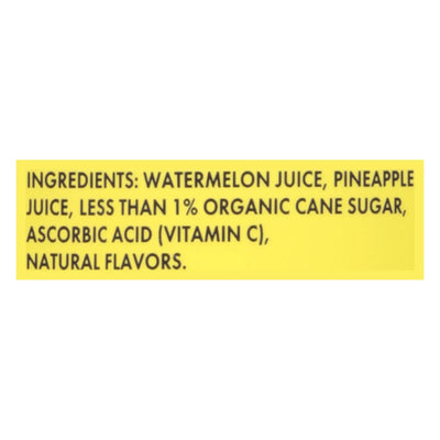 An image displaying Mela Water - Wtrmln Water Pineapple - Case Of 12-16.9 Ounce by Mela Water