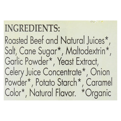 Better Than Bouillon Organic Seasoned - Beef Base - Case Of 6 - 8 Ounce.