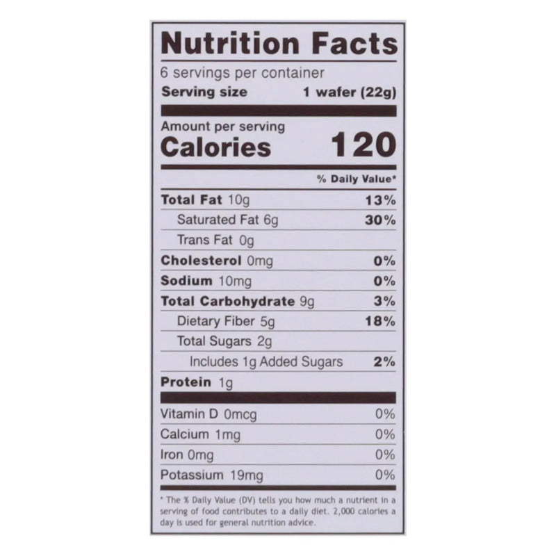 An image displaying Rip Van Wafels - Wafers Dark Chocolate - Case Of 6-4.68 Ounce by Rip Van Wafels