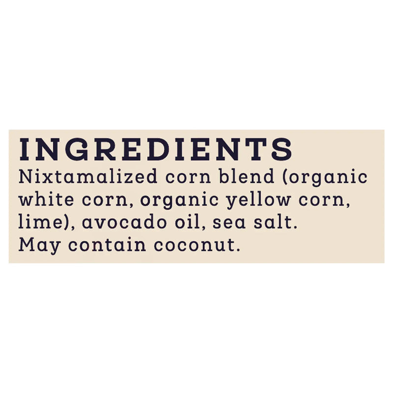 An image displaying Siete - Tort Chip Organic Corn Ssalt - Case Of 6-7.5 Ounce by Siete