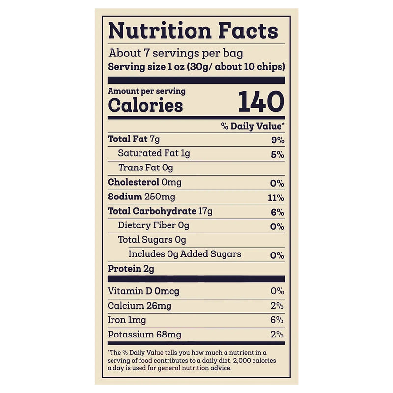 An image displaying Siete - Tort Chip Organic Corn Ssalt - Case Of 6-7.5 Ounce by Siete