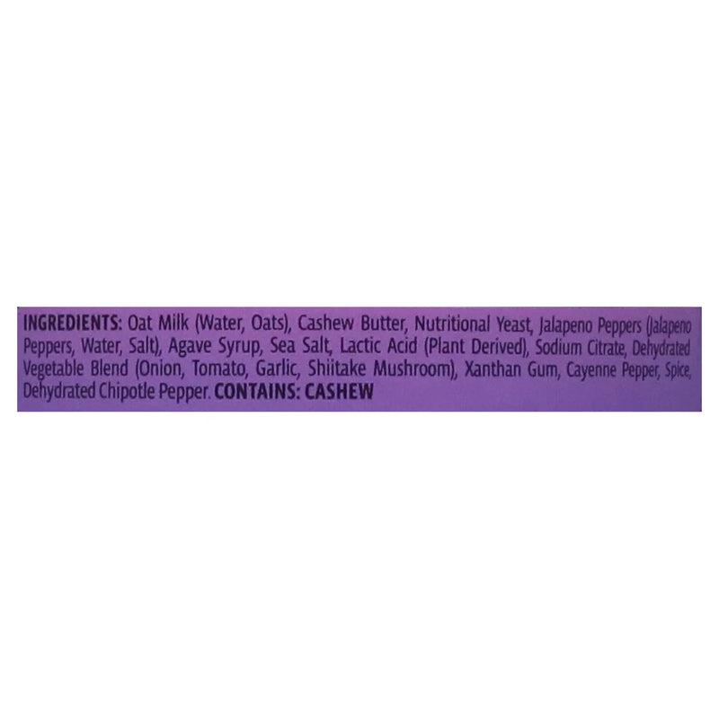 Credo Foods - Dip Df Oatmlk Queso Blnco - Cs Of 6-11 Oz