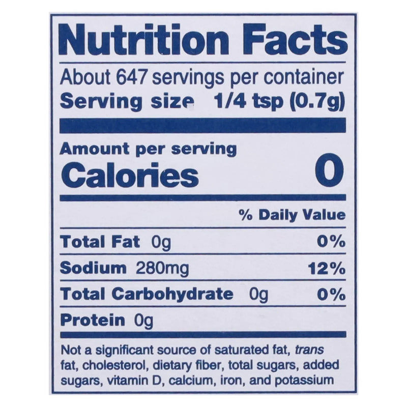 Diamond Crystal - Salt Kosher Flakes Box - Cs Of 12-1 Lb