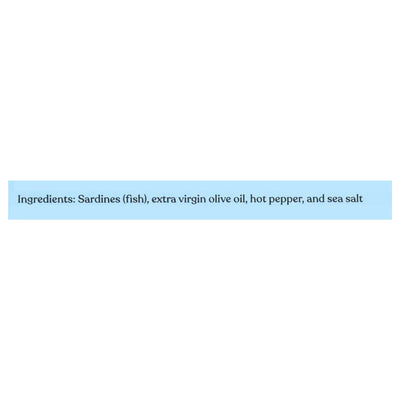 Fishwife - Sardines Hot Pepper - Cs Of 12-4.2 Oz