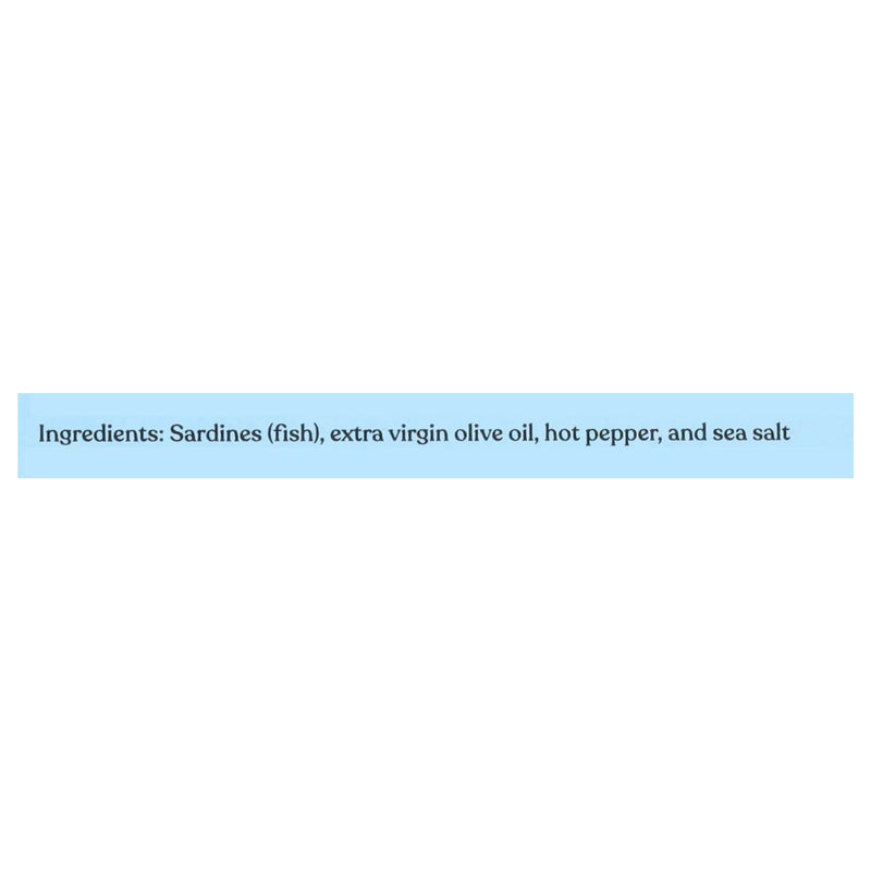 Fishwife - Sardines Hot Pepper - Cs Of 12-4.2 Oz