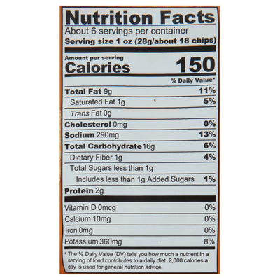 The Good Crisp Company - Pot Chp Crinkle Bbq - Case Of 12-5.5 Ounce