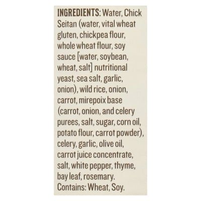 An image displaying Upton's Naturals - Soup Chicken Wild Rice - Case Of 8-14 Ounce by Upton's Naturals