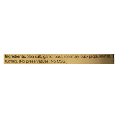A.a. Borsari The World's Best Seasoned Salt - Case Of 6 - 4 Ounce