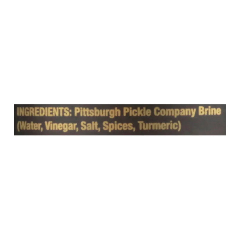 An image displaying Pittsburg Pickle - Juice Picklixir Pickle - Case Of 12-16 Ounce by Pittsburg Pickle