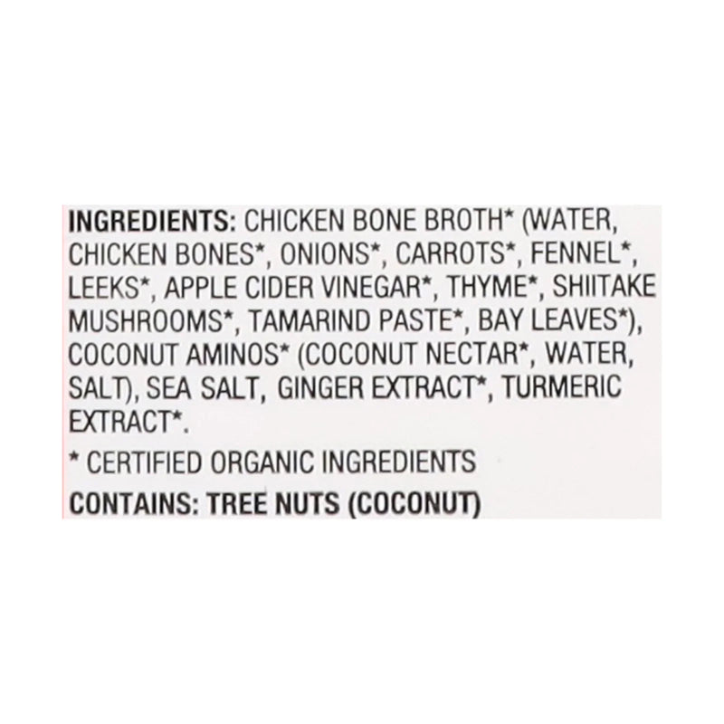 Kettle And Fire - Bone Brth Organic Tmrc Ginger - Case Of 8-32 Ounce