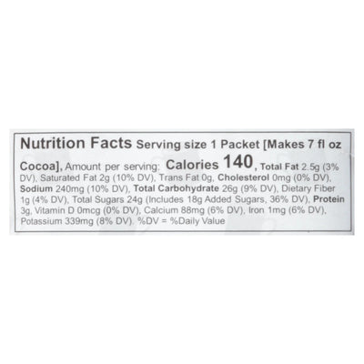 Cocoa Classics - Cocoa Packet Choc Hazlnut - Cs Of 12-1.25 Oz