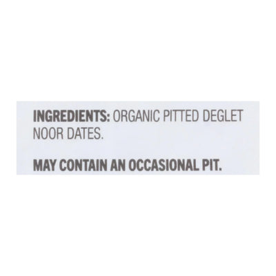 Made In Nature, Organic Dates Dried Fruit - Case Of 6 - 20 Ounce