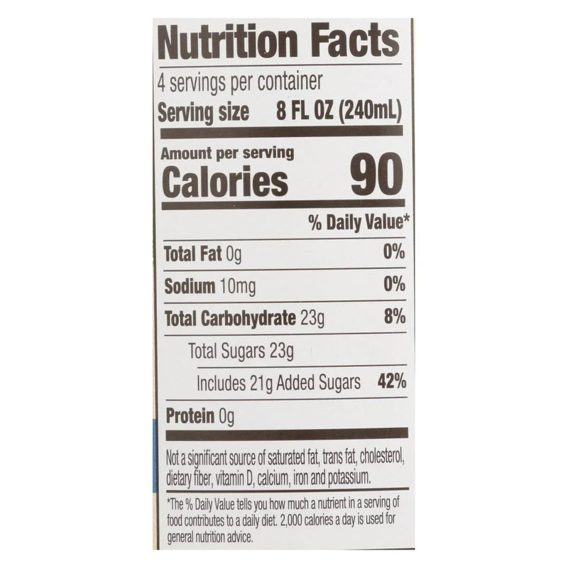 An image displaying Santa Cruz Organic - Lemonade Blueberry - Case Of 12 - 32 Ounce by Santa Cruz Organic