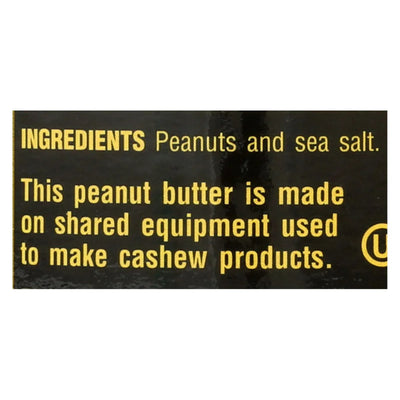 An image displaying Cream Nut Peanut Butter - Crunchy - Natural - Case Of 6 - 16.5 Ounce by Cream Nut