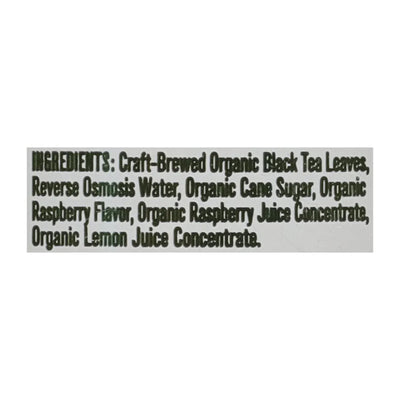 An image displaying Seven Teas - Tea Organic Rojo Raspberry - Case Of 12-16 Ounce by Seven Teas