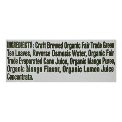 An image displaying Seven Teas - Tea Organic Green Maui Mango - Case Of 12-16 Ounce by Seven Teas