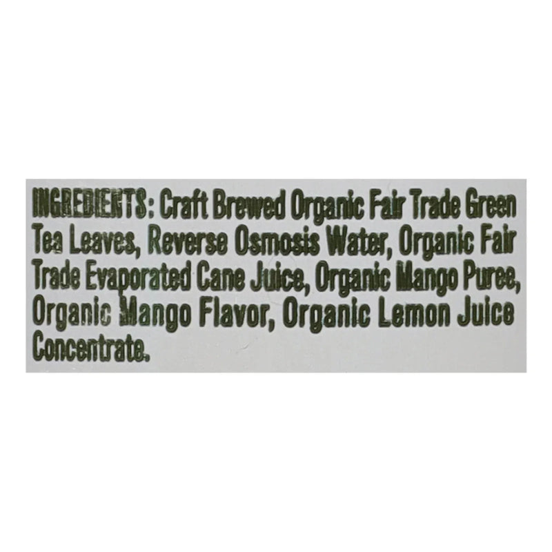 An image displaying Seven Teas - Tea Organic Green Maui Mango - Case Of 12-16 Ounce by Seven Teas