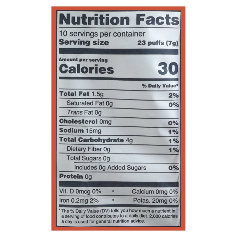Lesser Evil - Lil Puff Organic Asteroid - Case Of 5-2.5 Ounce
