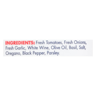 Yo Mama's Foods - Pasta Sauce Marinara - Cs Of 6-25 Oz