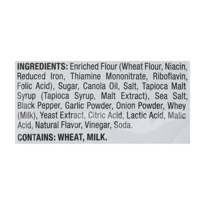 An image displaying Pretzel Crisps - Pretzl Crsp Ssalt & Ppr - Case Of 12-7.2 Ounce by Pretzel Crisps