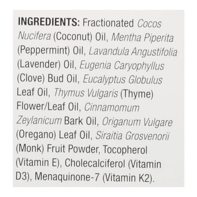 An image displaying Nature's Answer - Pulling Oil Cnut Cool Mnt - 8 Ounce by Nature's Answer
