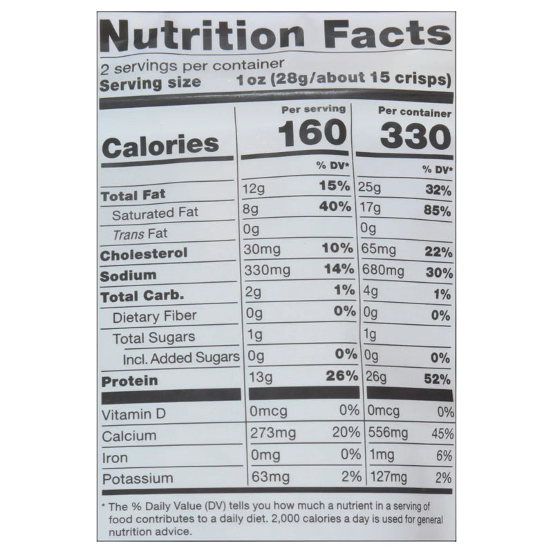 An image displaying Sonoma Creamery - Crisps Pizza Pepperoni - Case Of 6-2 Ounce by Sonoma Creamery