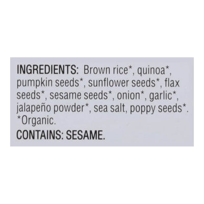 An image displaying Mary's Gone Crackers - Cracker Organic Spr Sd Jalap - Case Of 6-4 Ounce by Mary's Gone Crackers