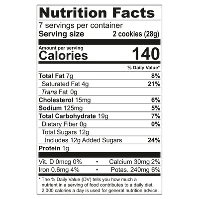 An image displaying Tate's Bake Shop - Cookie Snickerdoodle - Case Of 12-7 Ounce by Tate's Bake Shop