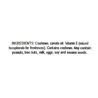 Kind - Cashews Rst Unsalted - Case Of 6-9 Ounce