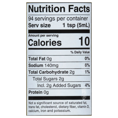 Bragg - Liquid Aminos Organic Coconut - Case Of 12-16 Ounce