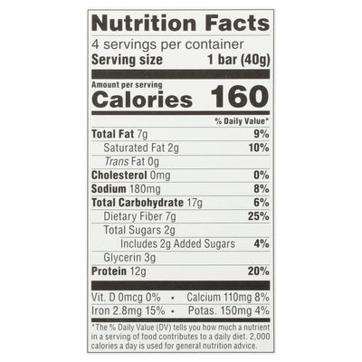 Simply Protein - Protein Bar Drk Choco Alm - Case Of 6-4/1.41 Z