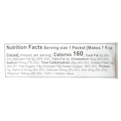 Cocoa Classics - Cocoa Packet Arctic White - Cs Of 12-1.25 Oz