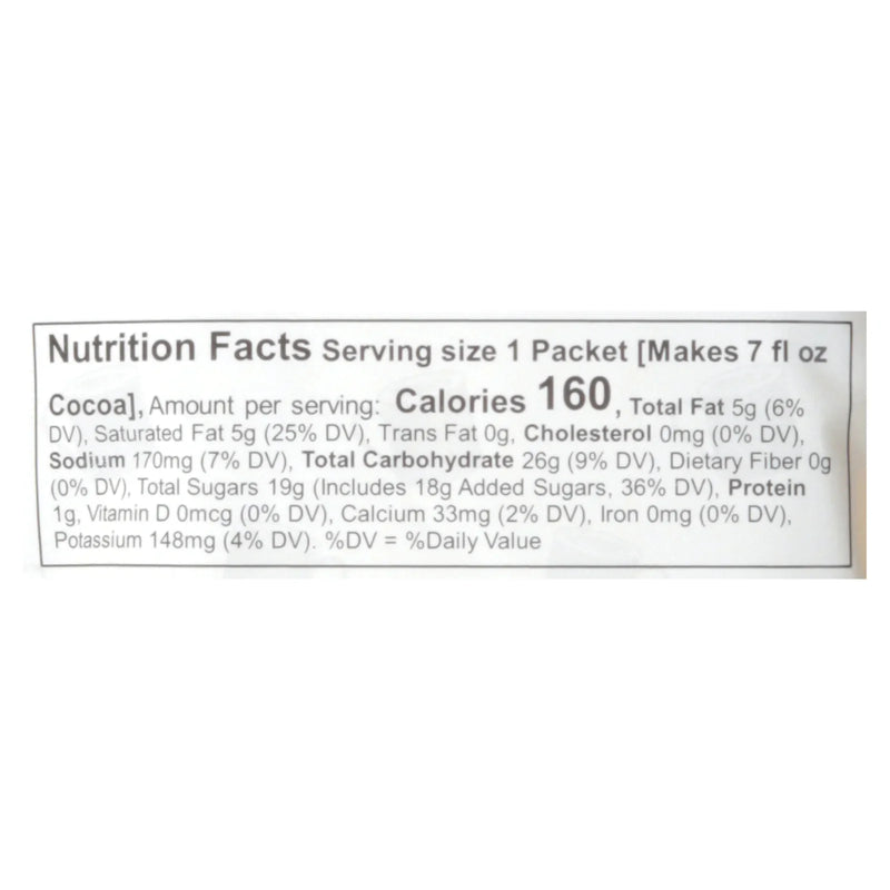 Cocoa Classics - Cocoa Packet Arctic White - Cs Of 12-1.25 Oz