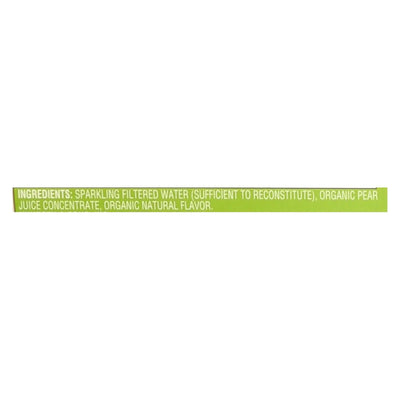 R.w. Knudsen - Sparkling Juice - Organic Pear - Case Of 12 - 750 Ml