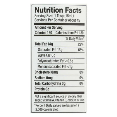 An image displaying Nutiva Organic Virgin Coconut Oil - Case Of 6 - 23 Ounce. by Nutiva