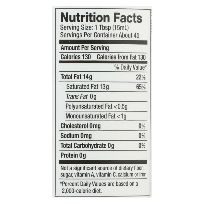 An image displaying Nutiva Organic Virgin Coconut Oil - Case Of 6 - 23 Ounce. by Nutiva