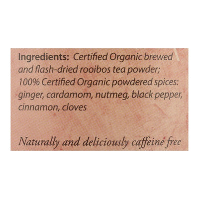 An image displaying Blue Lotus - Masala Chai Organic Rooibos - Case Of 6 - 2 Ounce by Blue Lotus