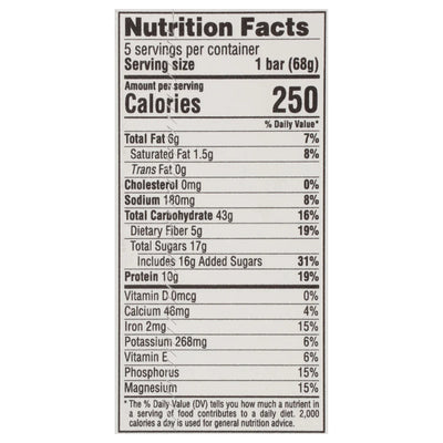 Clif Bar - Enrgy Br Og3 Choc Brownie - Case Of 6-5/2.4 Ounce