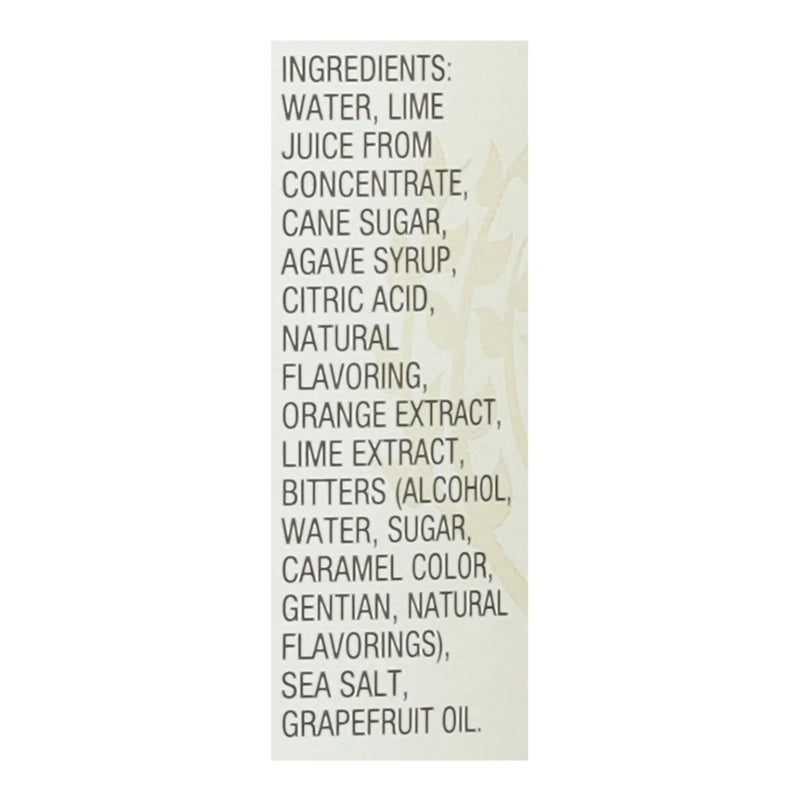 Fever-tree - Mixer Light Margarita - Cs Of 6-25.36 Fz