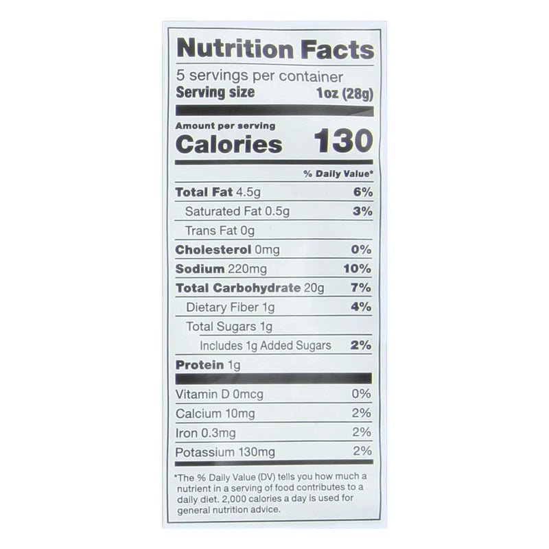 An image displaying Popchips - Potato Chip Nacho - Case Of 12-5 Ounce by Popchips