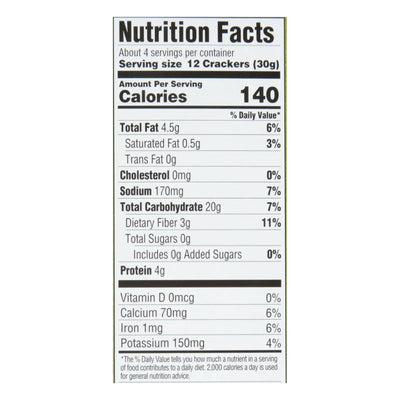 An image displaying Mary's Gone Crackers - Cracker Organic Herb - Case Of 6-4 Ounce by Mary's Gone Crackers