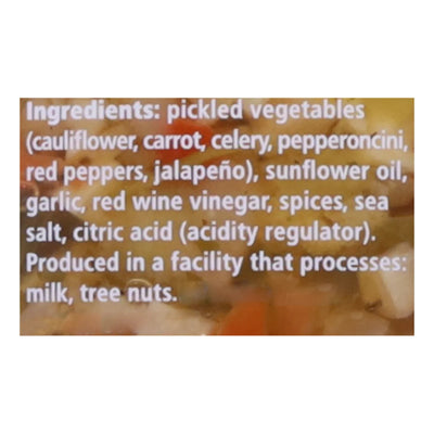Divina - Giardiniera Chicago - Case Of 6-13.7 Ounce