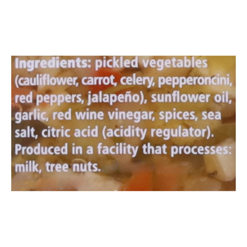 Divina - Giardiniera Chicago - Case Of 6-13.7 Ounce