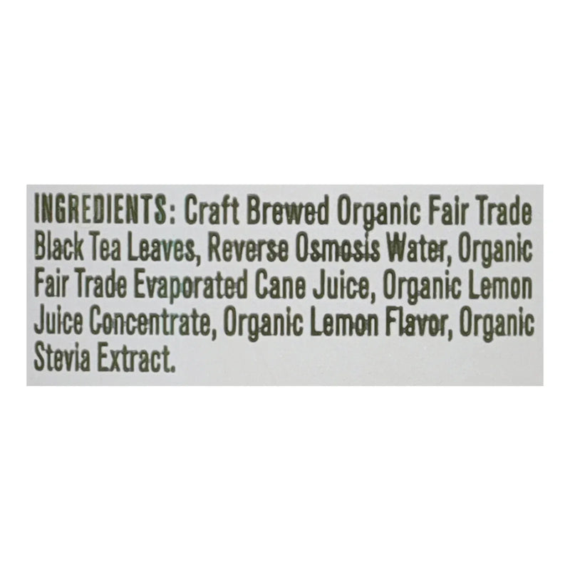 An image displaying Seven Teas - Tea Organic Half&half Tea Lem - Case Of 12-16 Ounce by Seven Teas
