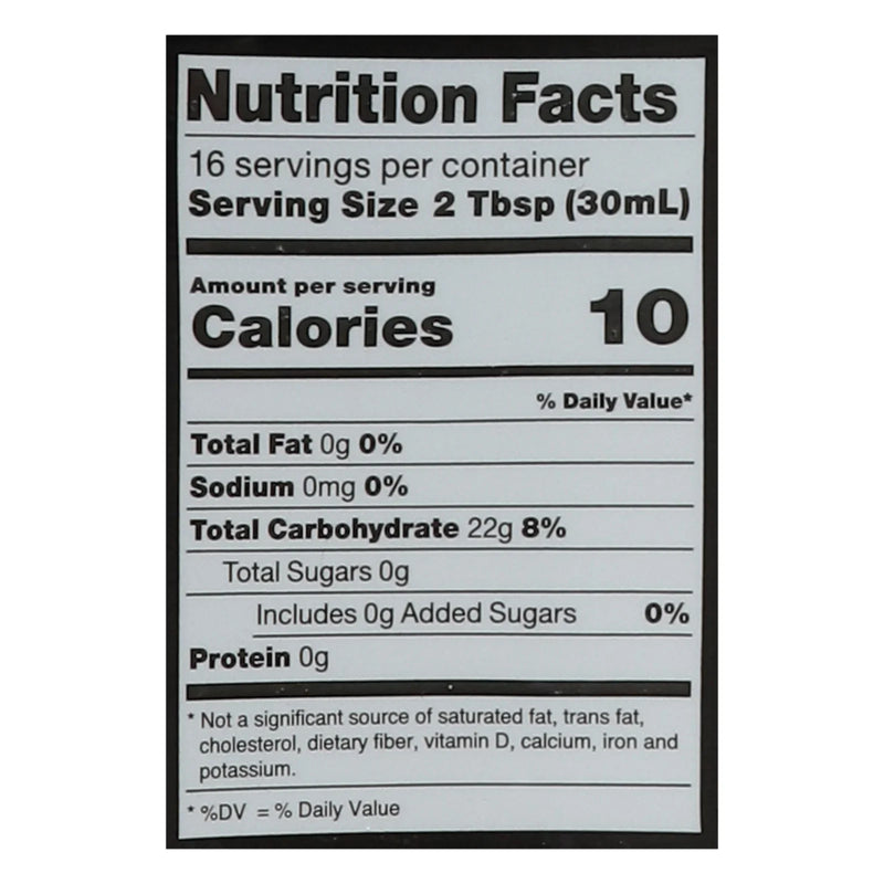 Rxsugar - Syrup Organic Cinnamon - Case Of 6-16 Ounce