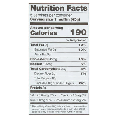 An image displaying Schar - Muffin Chocolate - Case Of 4-7.9 Ounce by Schar