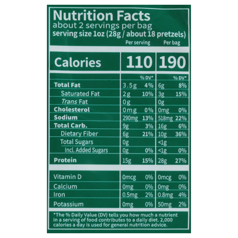 An image displaying Crisp Power - Protein Pretzels Evrythng - Cs Of 6-1.75 Ounce by Crisp Power
