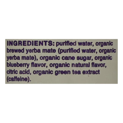 Clean Cause - Yerba Mate Organic Blubry - Case Of 12-15.5 Ounce