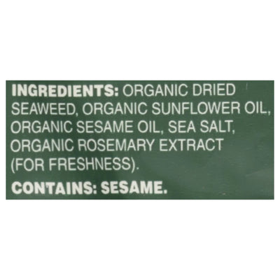 Bibigo - Seaweed Og2 Snack Sesame - Cs Of 12-.35 Oz
